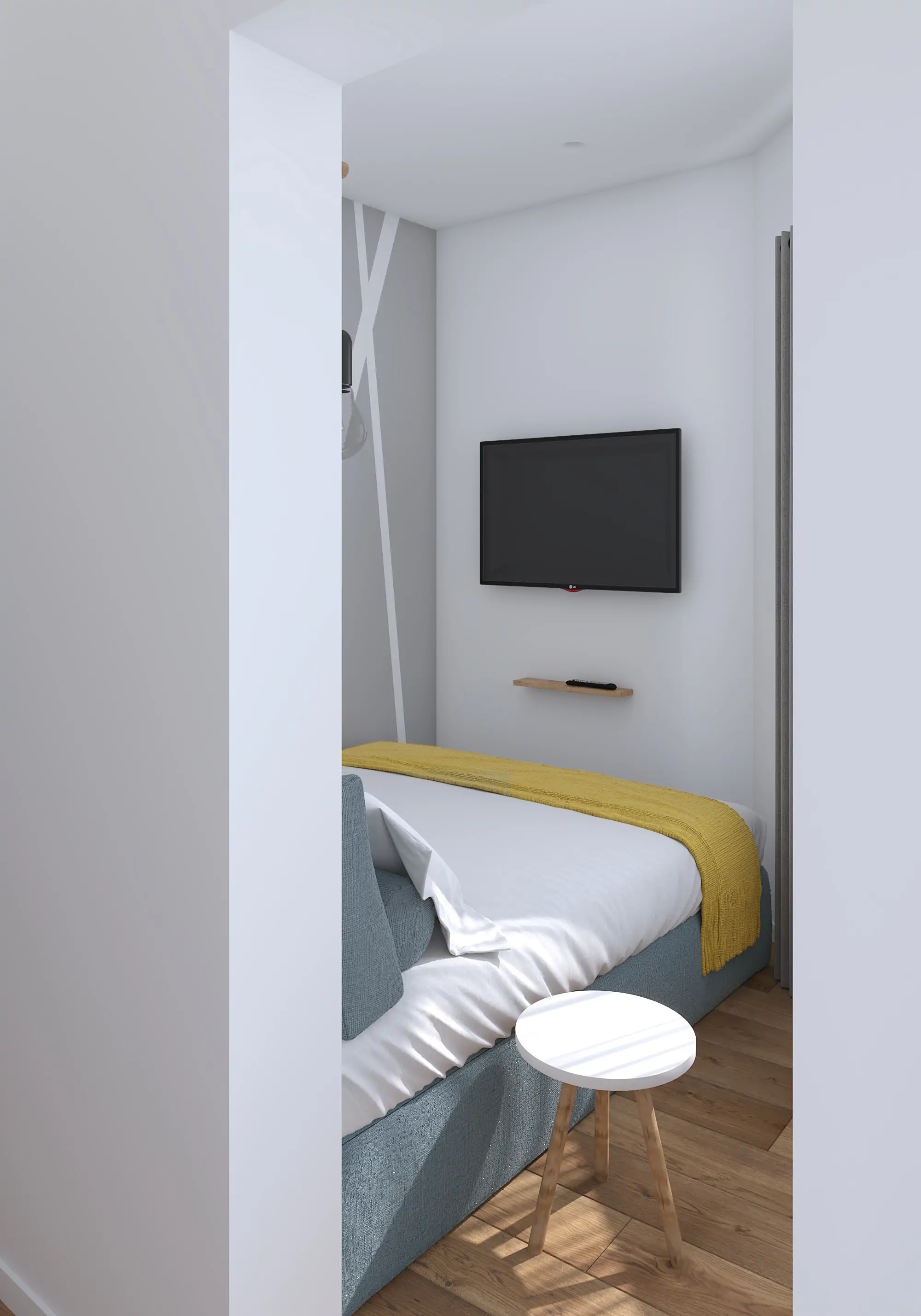 Blue Δίκλινο με Μπαλκόνι