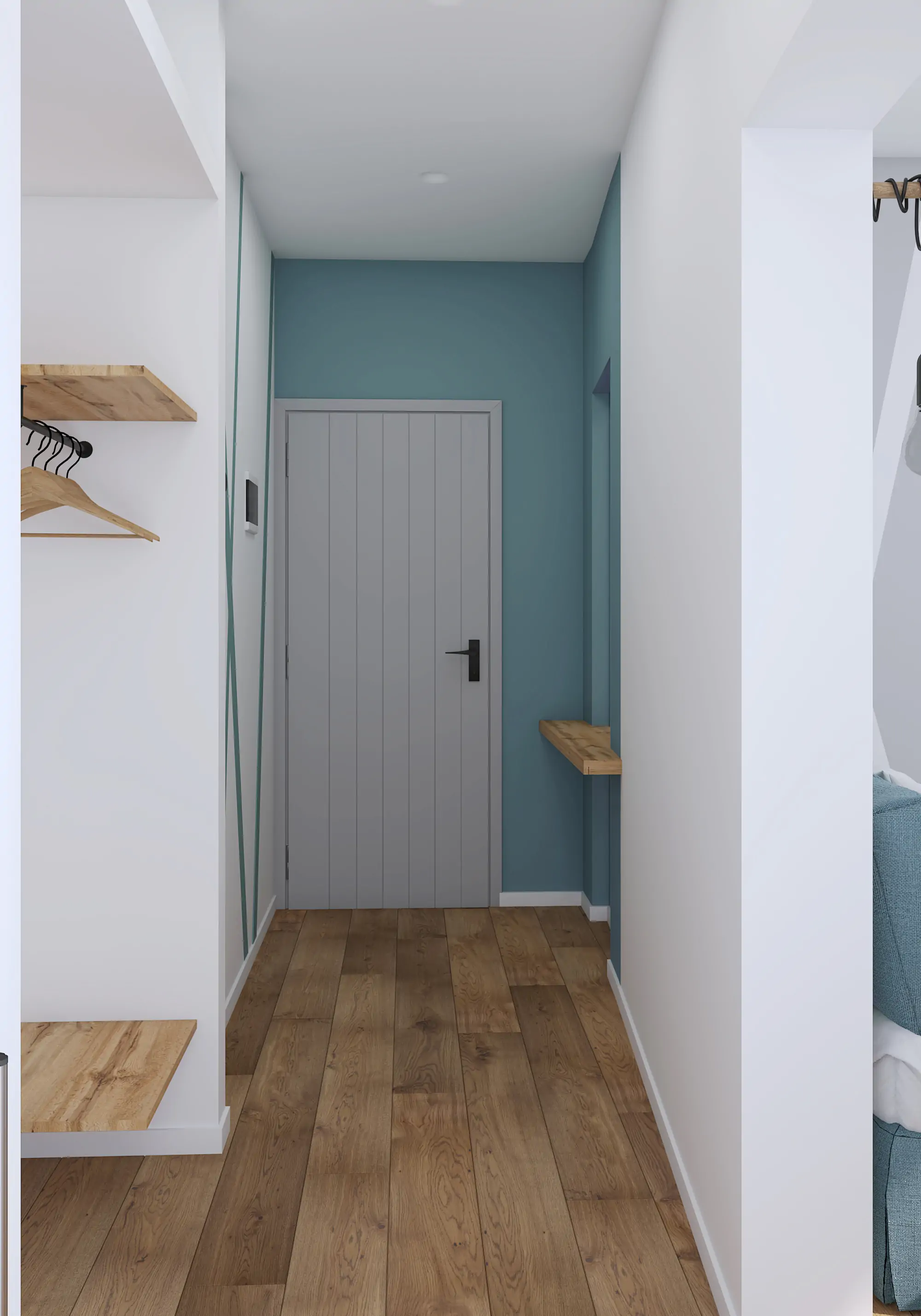 Blue Δίκλινο με Μπαλκόνι