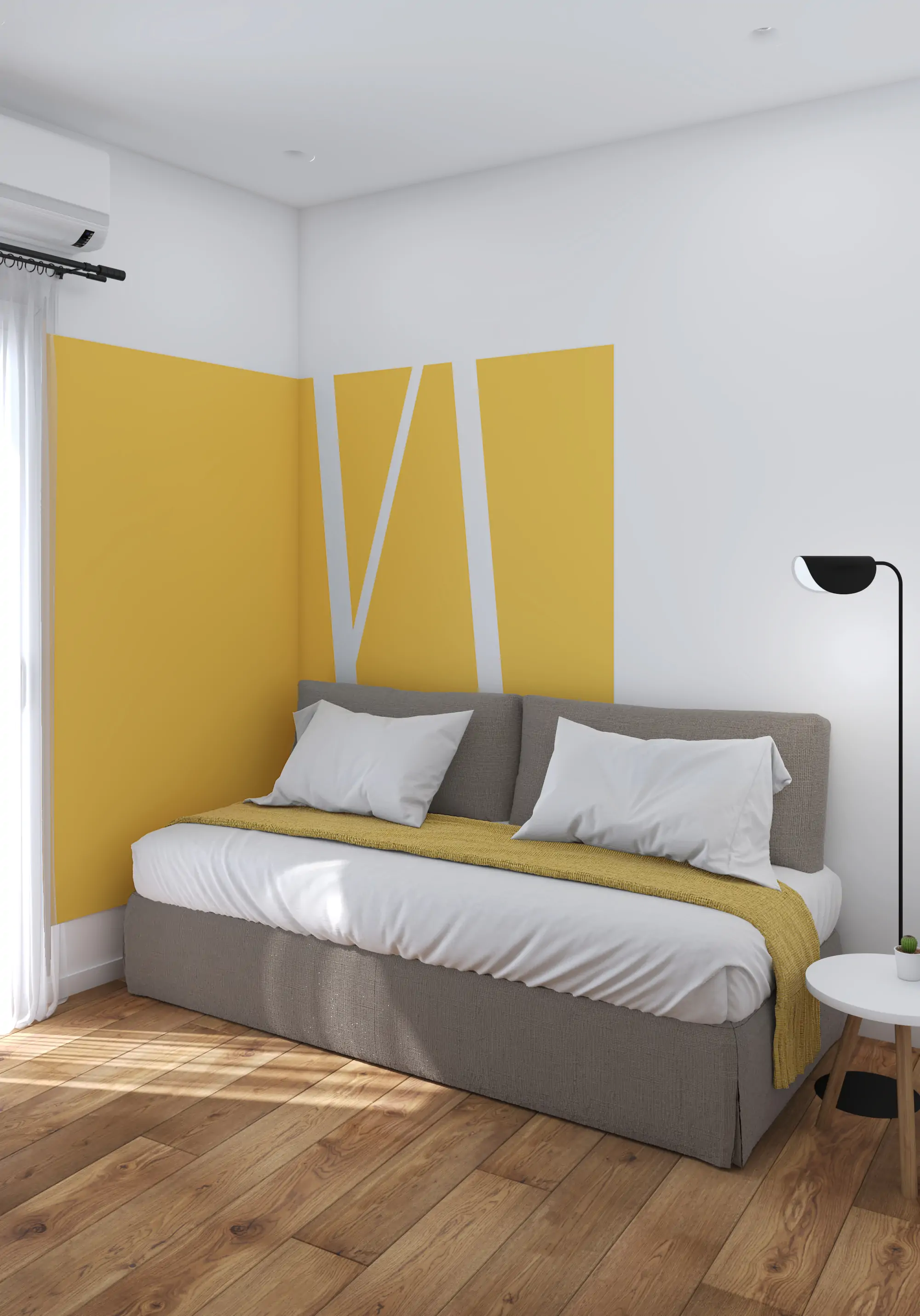 Yellow Τρίκλινο με Μπαλκόνι