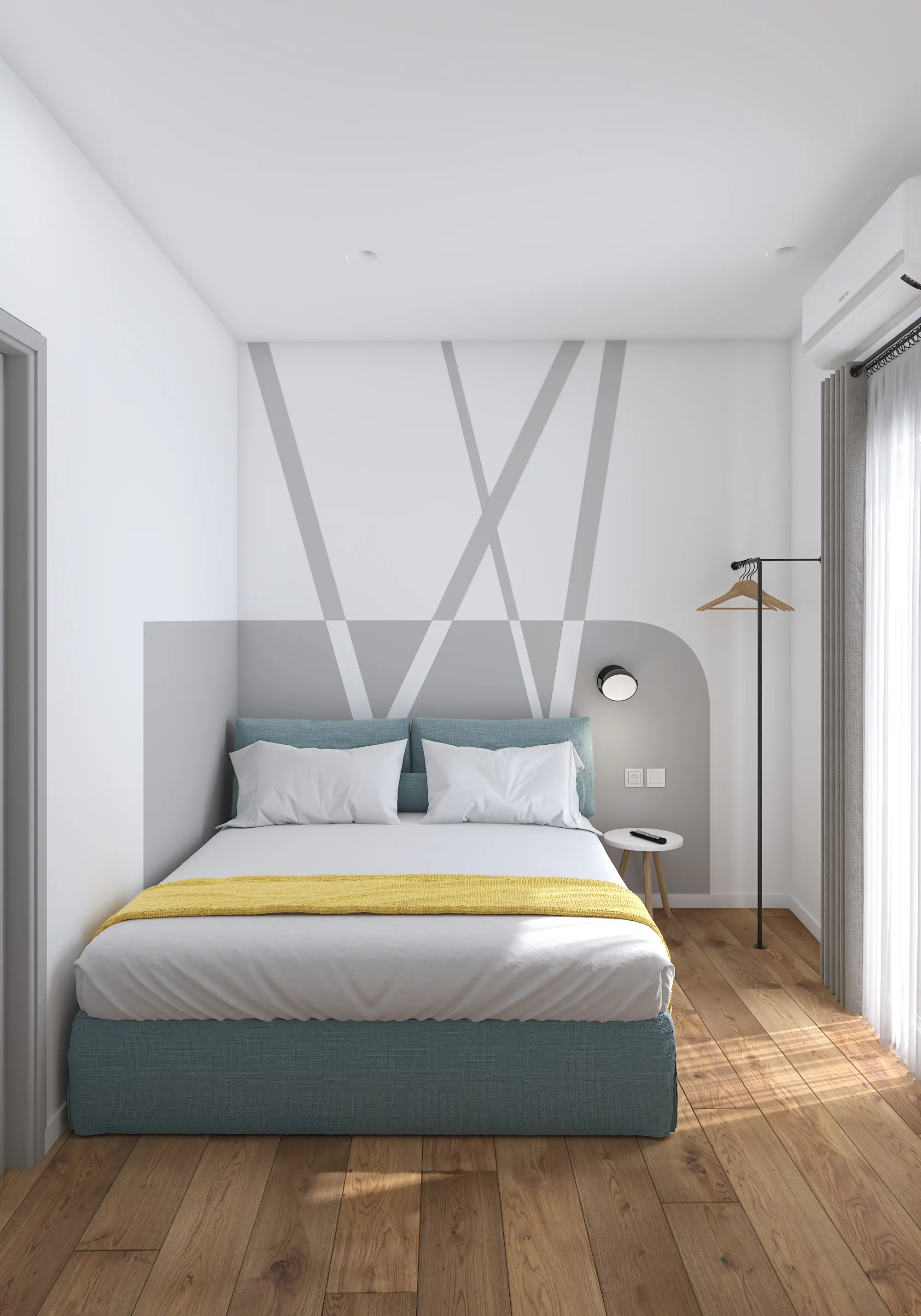 Yellow Τρίκλινο με Μπαλκόνι