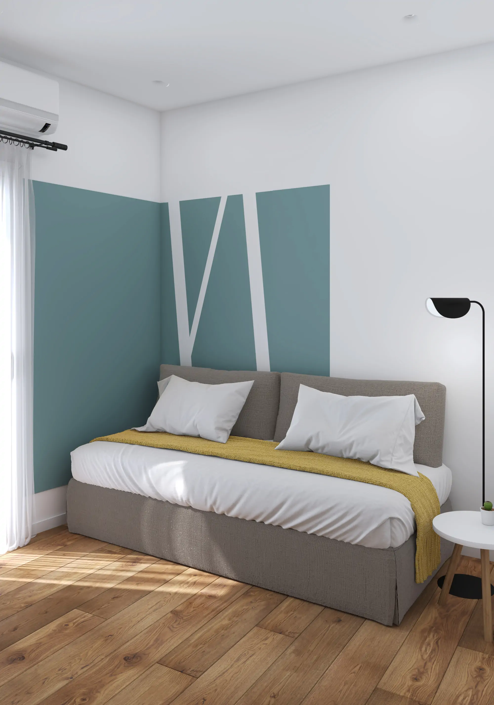 Blue Τρίκλινο με Μπαλκόνι