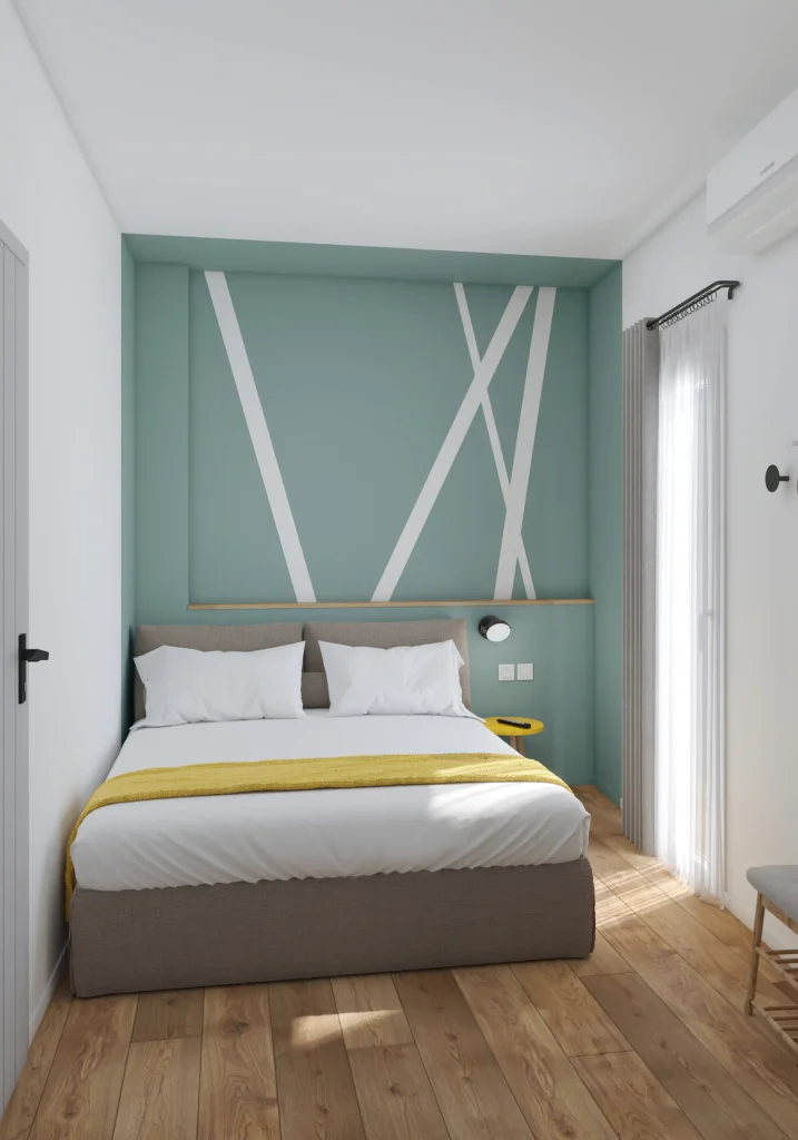 Deluxe Τετράκλινο με μπαλκόνι